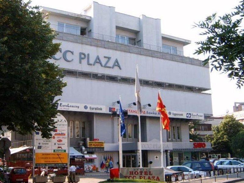 Hotel Tcc Plaza Скопье Экстерьер фото